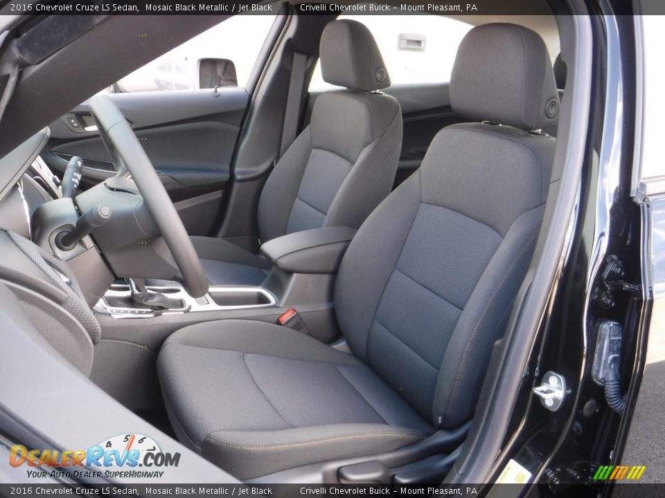 Front Seat of 2016 Chevrolet Cruze LS Sedan Photo #10