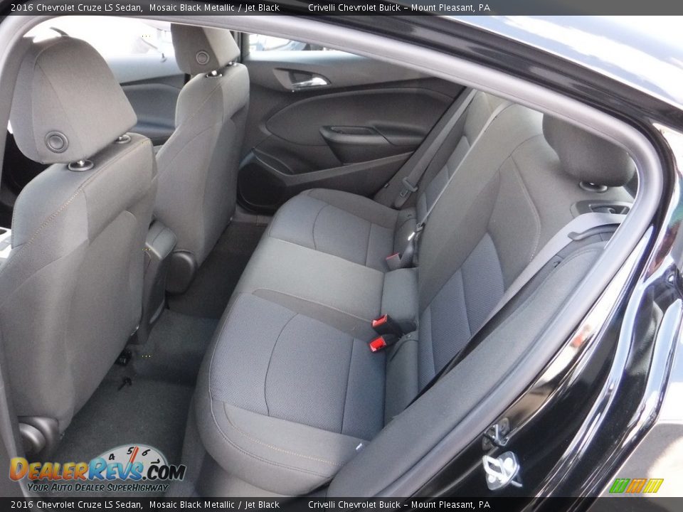 Rear Seat of 2016 Chevrolet Cruze LS Sedan Photo #17