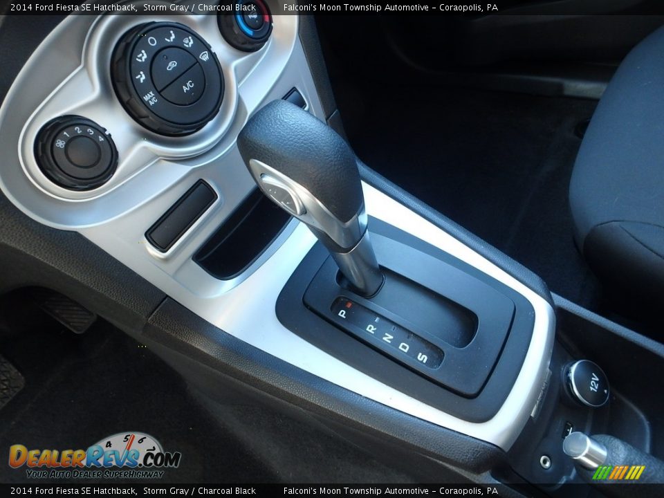 2014 Ford Fiesta SE Hatchback Storm Gray / Charcoal Black Photo #21