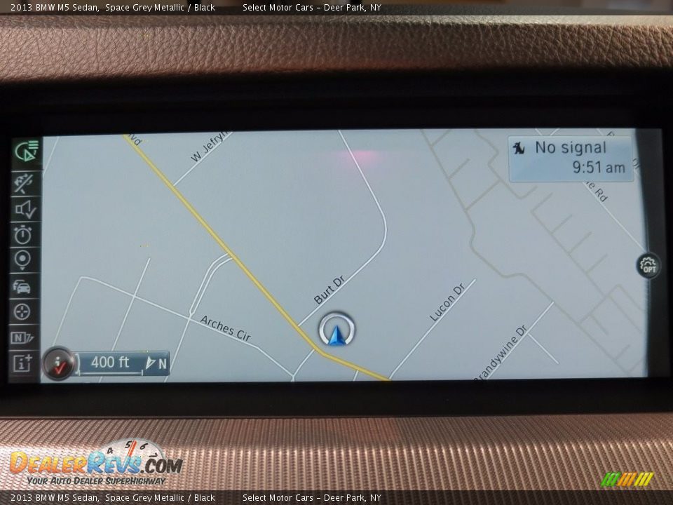 2013 BMW M5 Sedan Space Grey Metallic / Black Photo #12