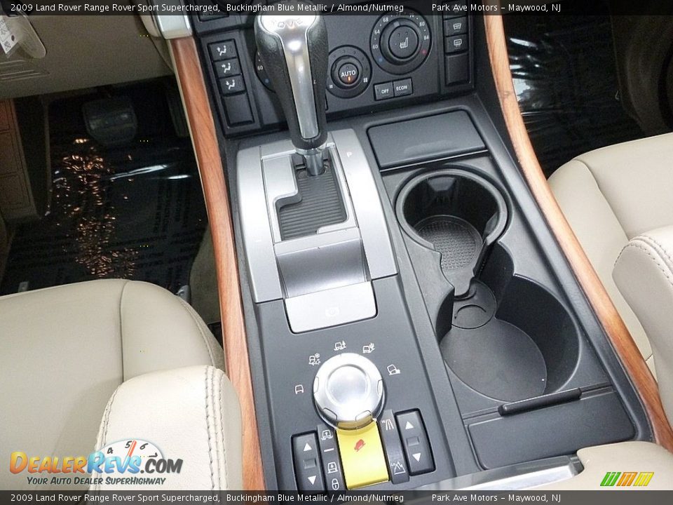 2009 Land Rover Range Rover Sport Supercharged Buckingham Blue Metallic / Almond/Nutmeg Photo #28