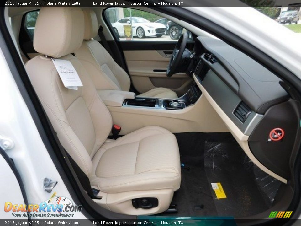 Front Seat of 2016 Jaguar XF 35t Photo #5