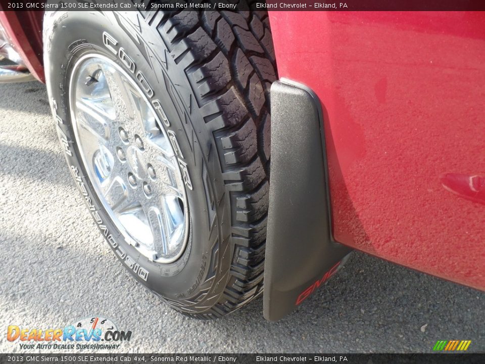 2013 GMC Sierra 1500 SLE Extended Cab 4x4 Sonoma Red Metallic / Ebony Photo #9