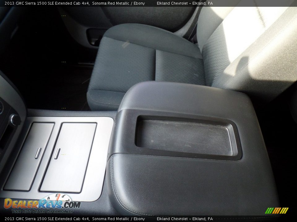 2013 GMC Sierra 1500 SLE Extended Cab 4x4 Sonoma Red Metallic / Ebony Photo #26