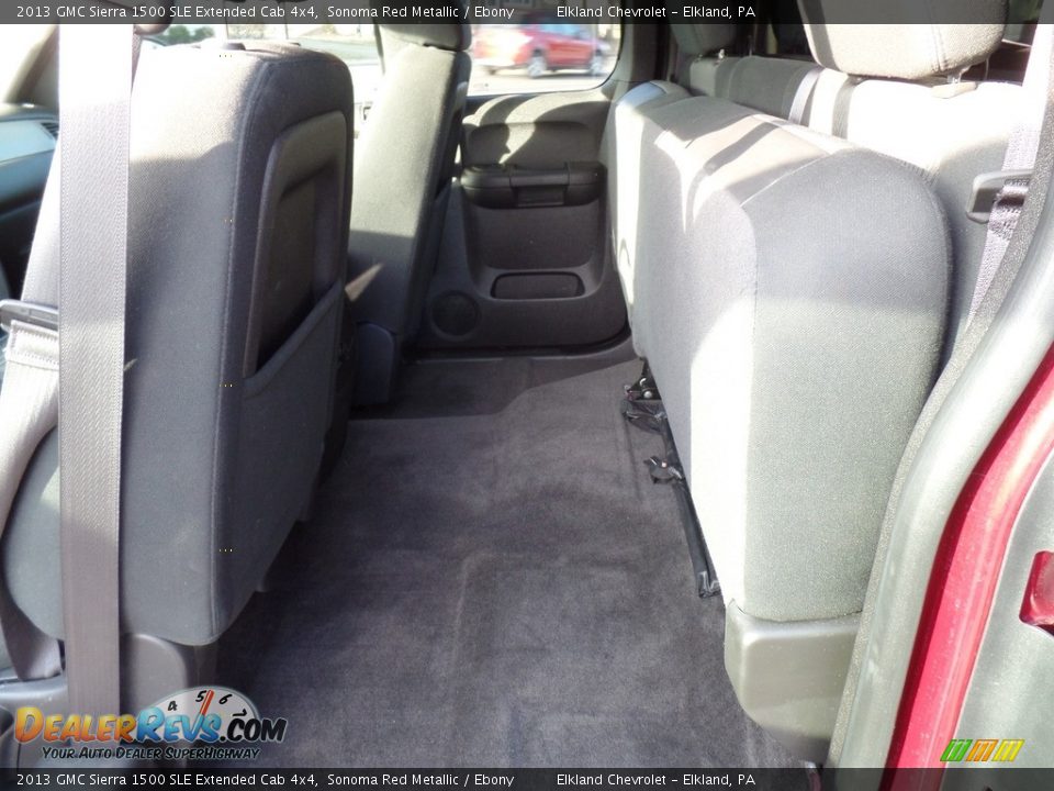 2013 GMC Sierra 1500 SLE Extended Cab 4x4 Sonoma Red Metallic / Ebony Photo #32