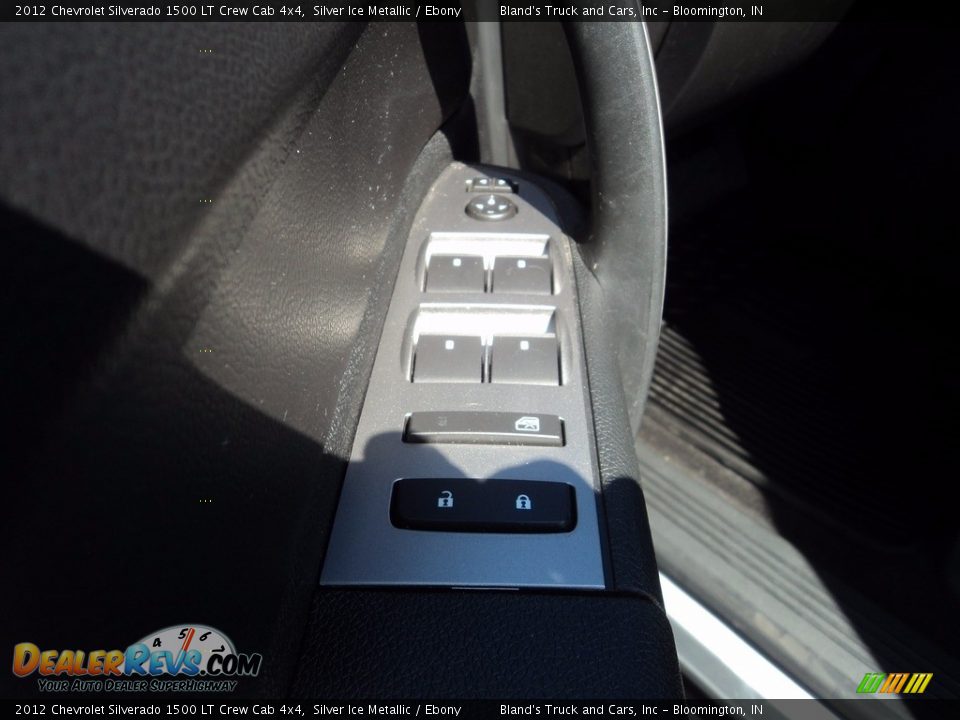 2012 Chevrolet Silverado 1500 LT Crew Cab 4x4 Silver Ice Metallic / Ebony Photo #10
