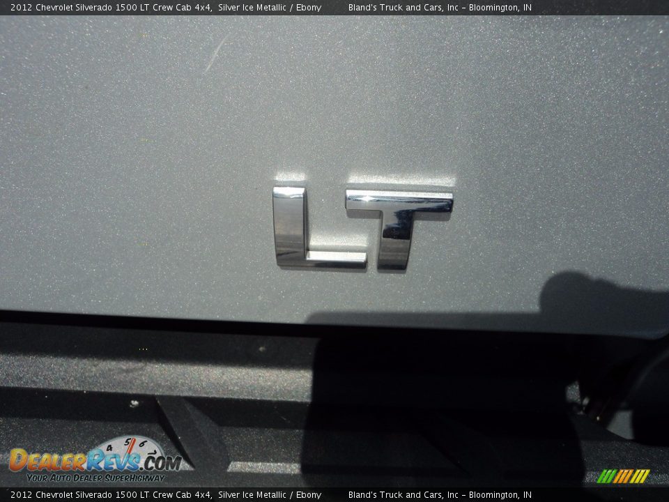 2012 Chevrolet Silverado 1500 LT Crew Cab 4x4 Silver Ice Metallic / Ebony Photo #31