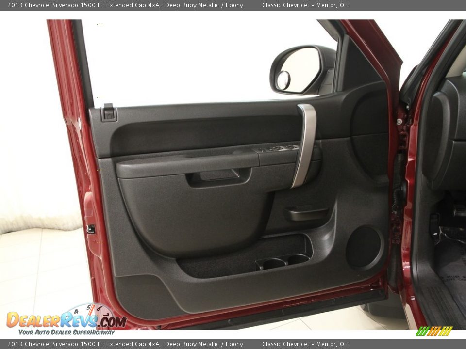 2013 Chevrolet Silverado 1500 LT Extended Cab 4x4 Deep Ruby Metallic / Ebony Photo #4