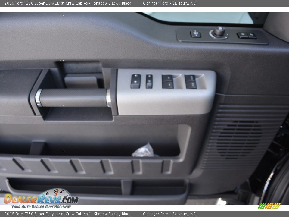 2016 Ford F250 Super Duty Lariat Crew Cab 4x4 Shadow Black / Black Photo #7