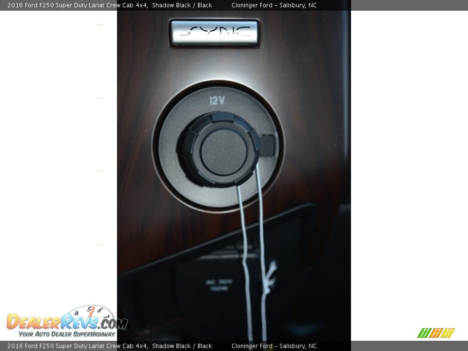 2016 Ford F250 Super Duty Lariat Crew Cab 4x4 Shadow Black / Black Photo #15