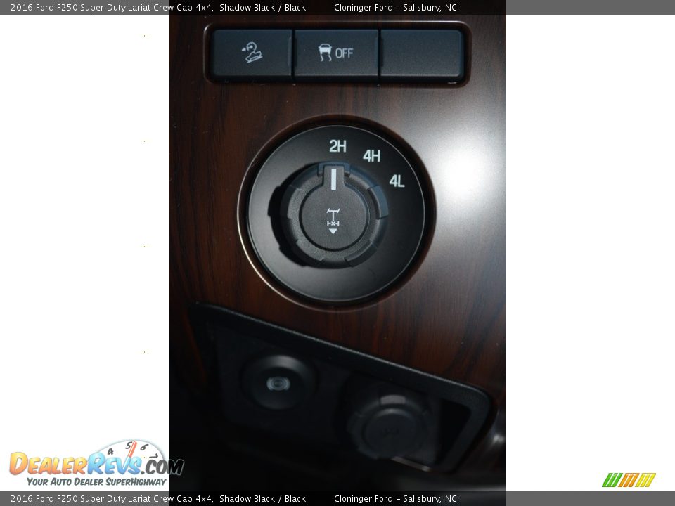 2016 Ford F250 Super Duty Lariat Crew Cab 4x4 Shadow Black / Black Photo #16
