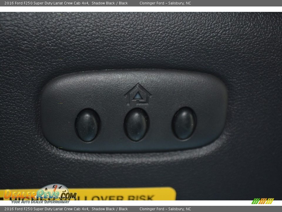 2016 Ford F250 Super Duty Lariat Crew Cab 4x4 Shadow Black / Black Photo #18