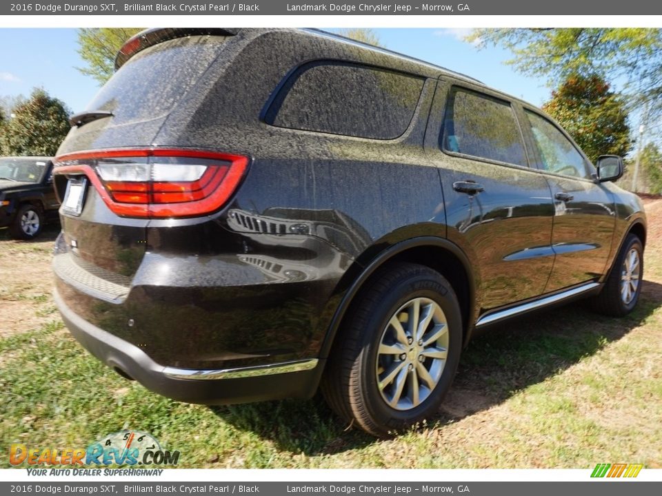 2016 Dodge Durango SXT Brilliant Black Crystal Pearl / Black Photo #3