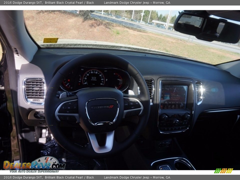 2016 Dodge Durango SXT Brilliant Black Crystal Pearl / Black Photo #7