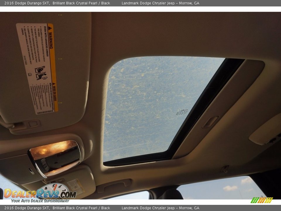2016 Dodge Durango SXT Brilliant Black Crystal Pearl / Black Photo #8