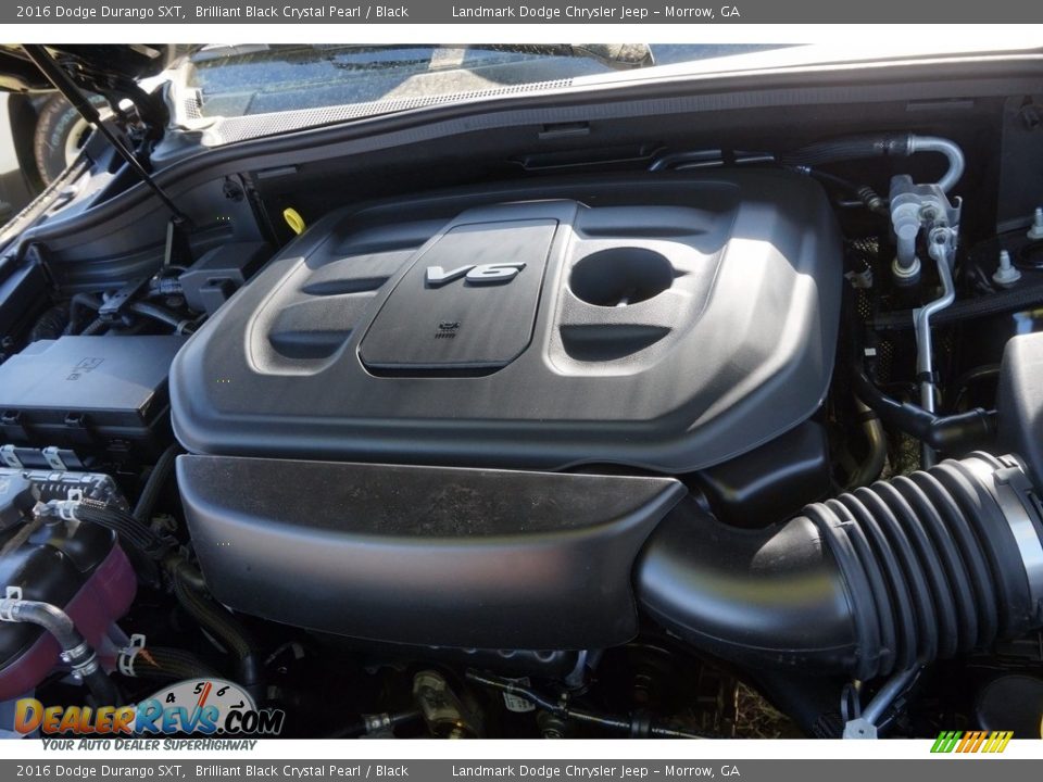 2016 Dodge Durango SXT Brilliant Black Crystal Pearl / Black Photo #9