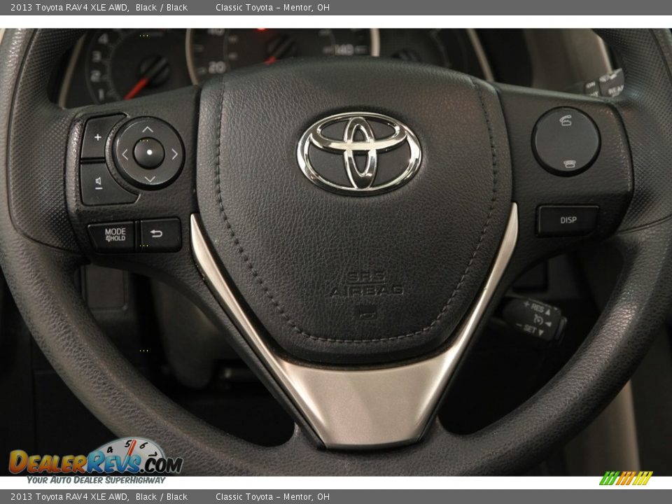 2013 Toyota RAV4 XLE AWD Black / Black Photo #6