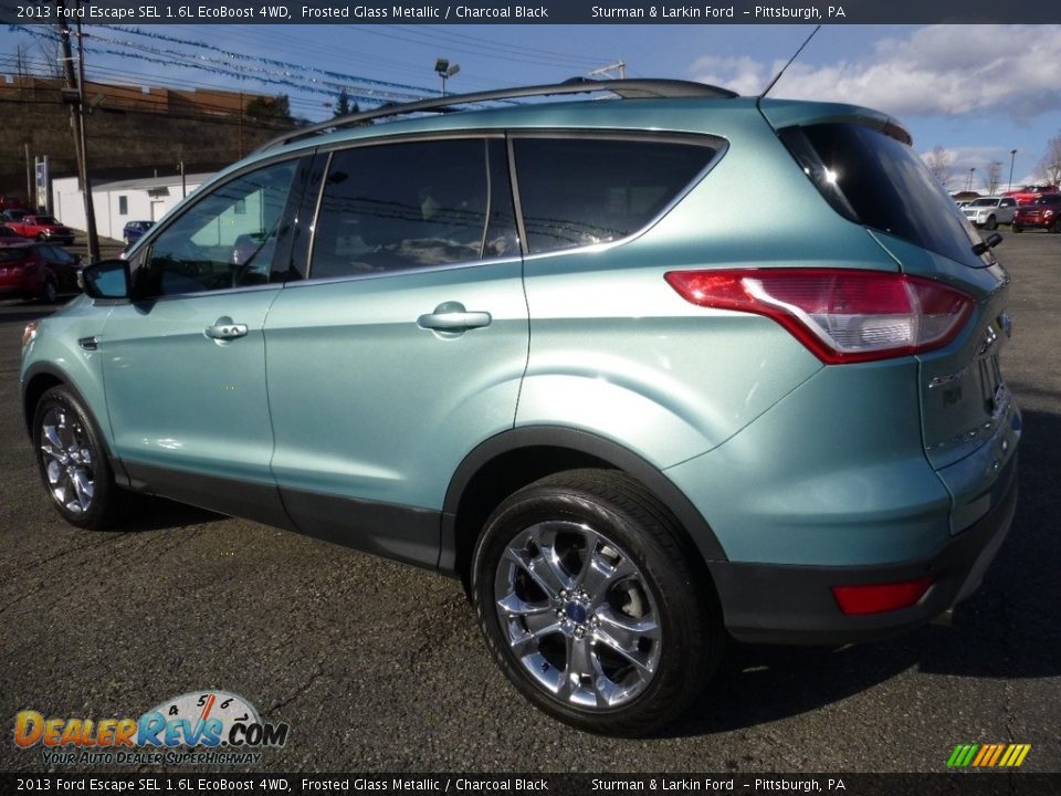 2013 Ford Escape SEL 1.6L EcoBoost 4WD Frosted Glass Metallic / Charcoal Black Photo #4