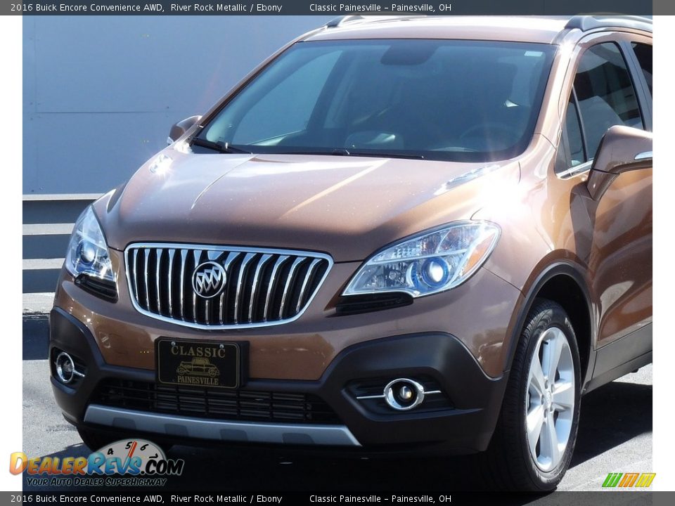 2016 Buick Encore Convenience AWD River Rock Metallic / Ebony Photo #4