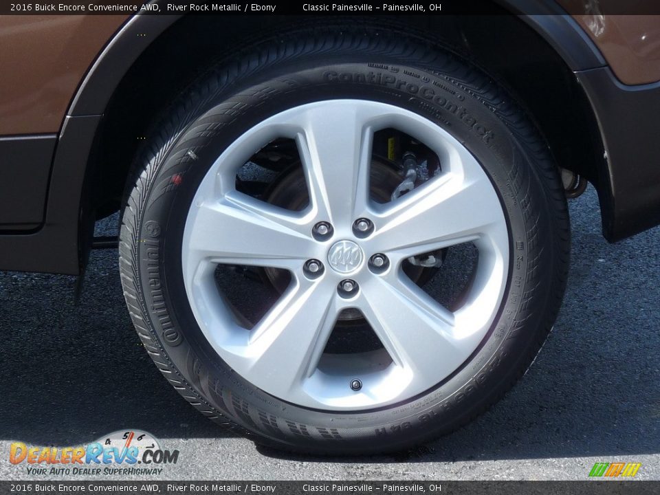 2016 Buick Encore Convenience AWD River Rock Metallic / Ebony Photo #5