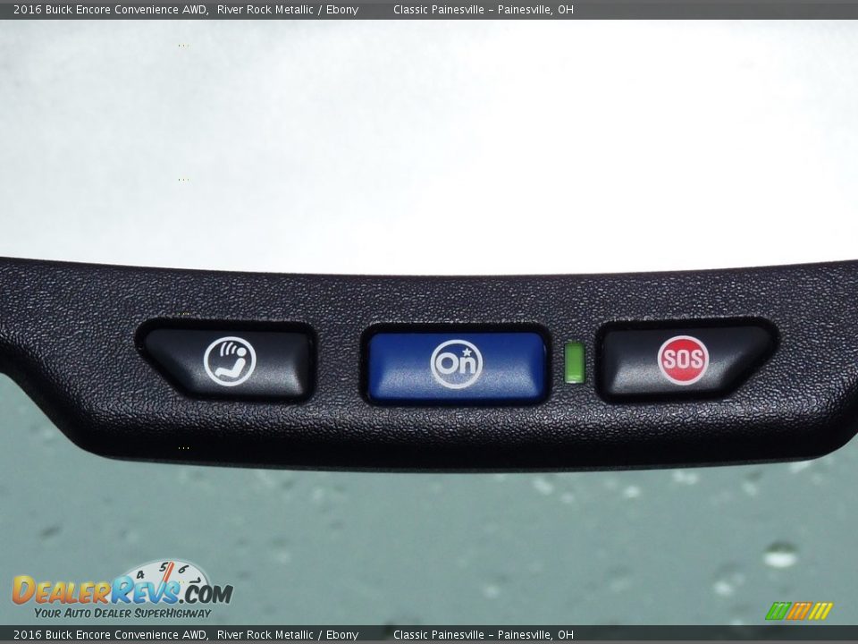 2016 Buick Encore Convenience AWD River Rock Metallic / Ebony Photo #14