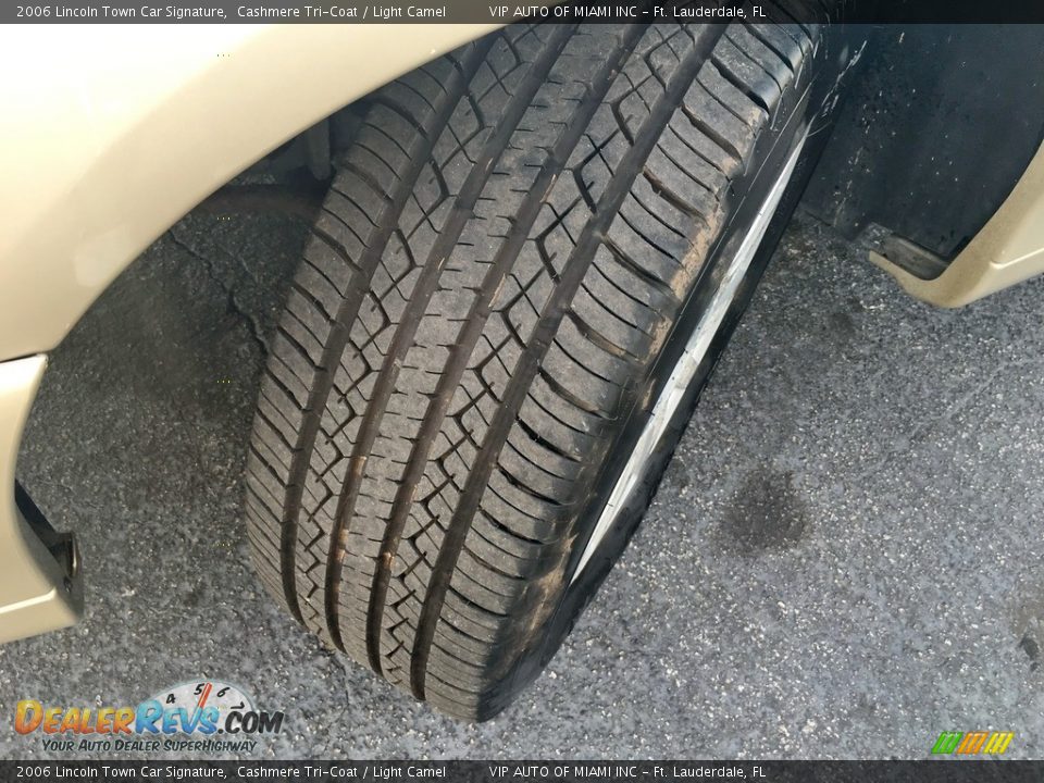 2006 Lincoln Town Car Signature Cashmere Tri-Coat / Light Camel Photo #2