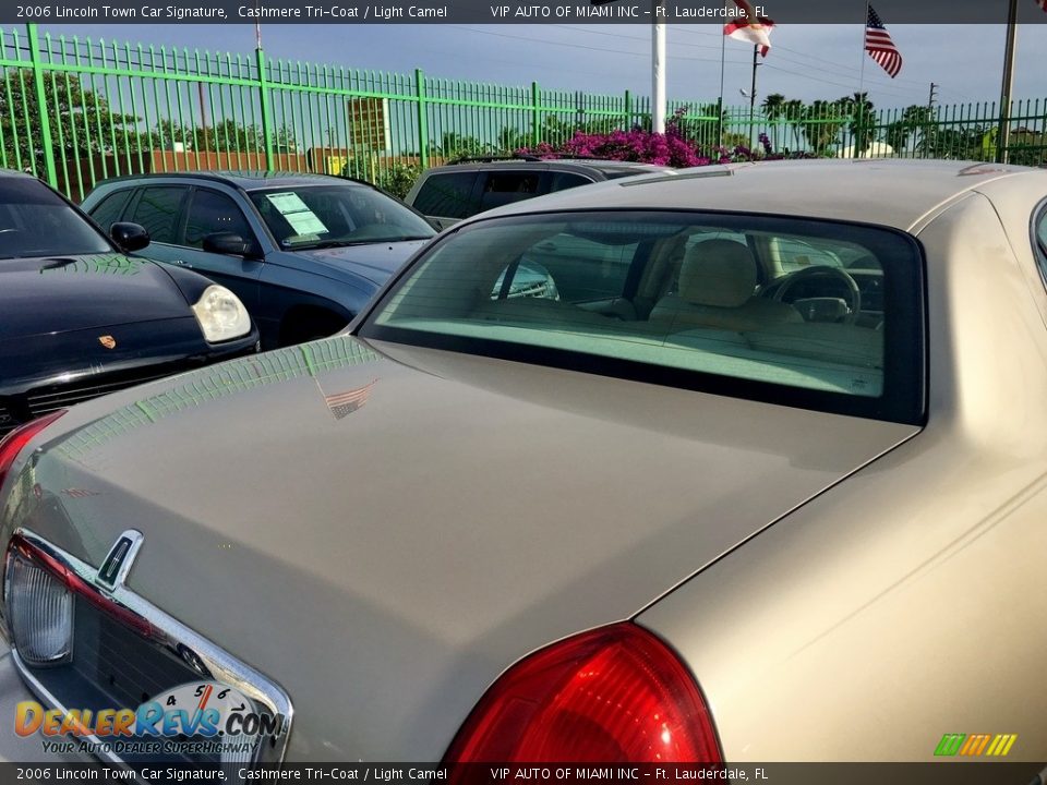2006 Lincoln Town Car Signature Cashmere Tri-Coat / Light Camel Photo #11