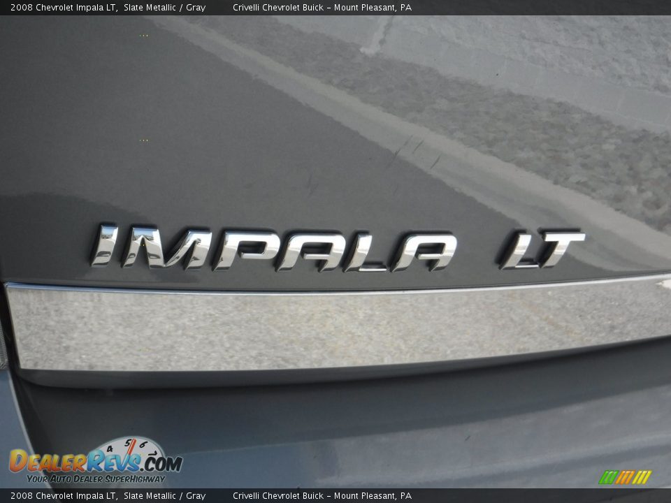 2008 Chevrolet Impala LT Slate Metallic / Gray Photo #10