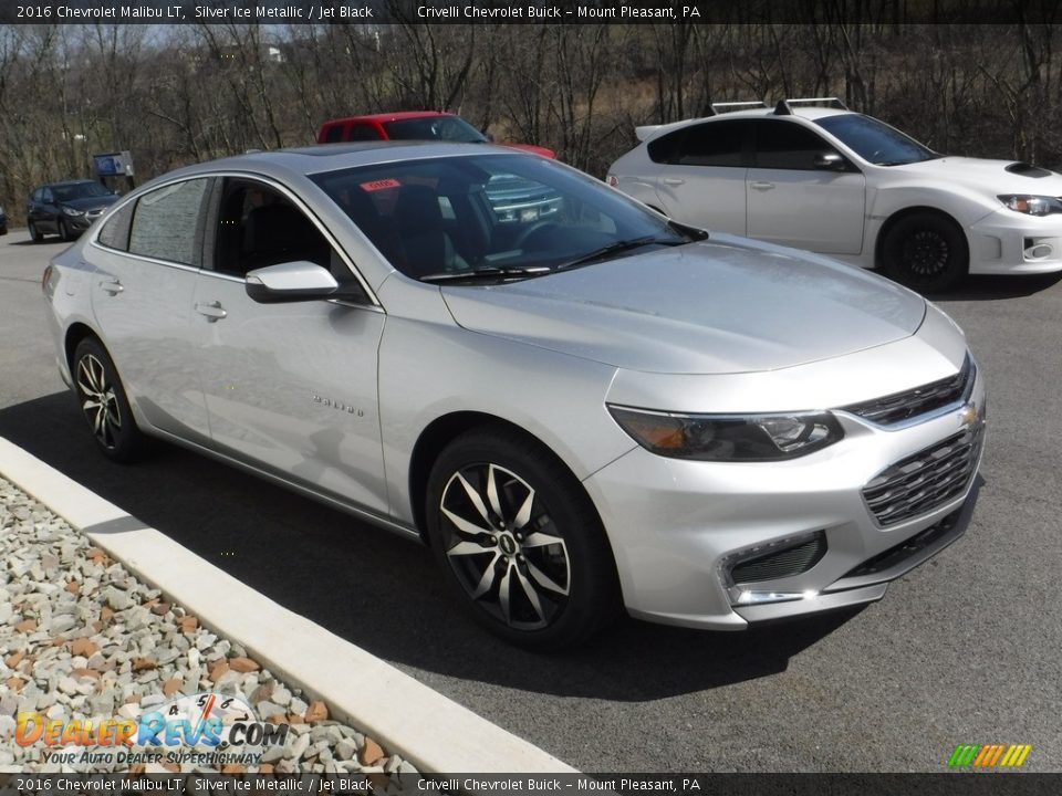 2016 Chevrolet Malibu LT Silver Ice Metallic / Jet Black Photo #6