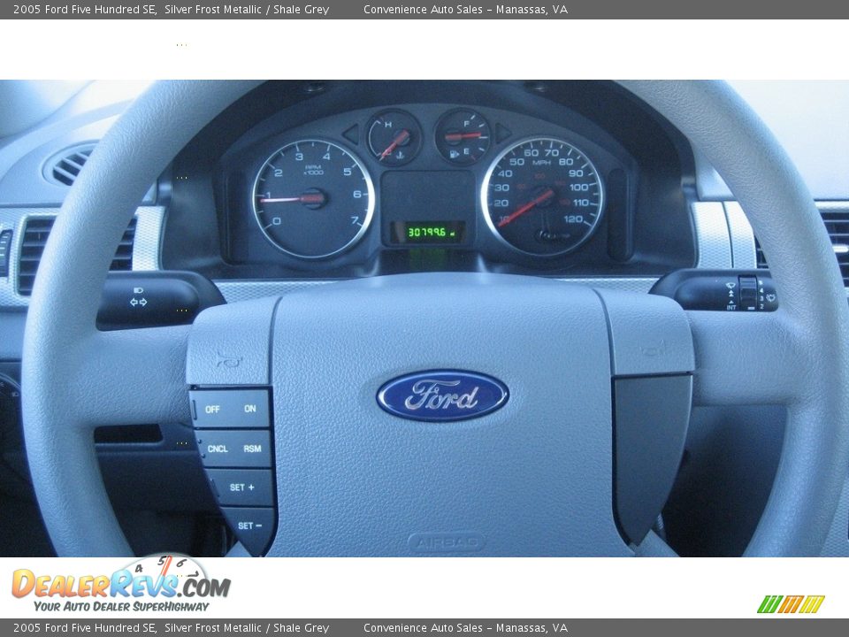 2005 Ford Five Hundred SE Silver Frost Metallic / Shale Grey Photo #15