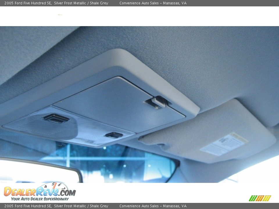 2005 Ford Five Hundred SE Silver Frost Metallic / Shale Grey Photo #20