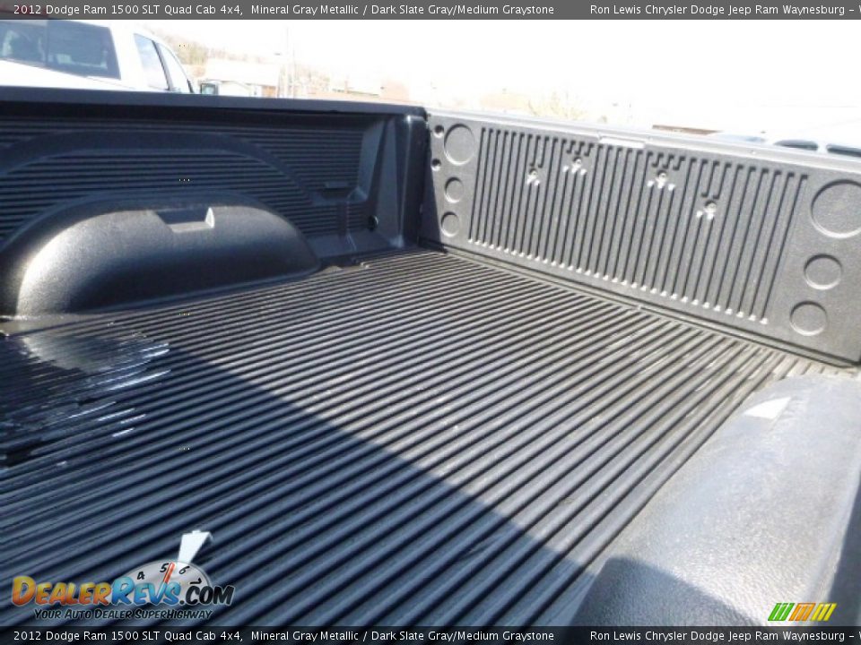 2012 Dodge Ram 1500 SLT Quad Cab 4x4 Mineral Gray Metallic / Dark Slate Gray/Medium Graystone Photo #4