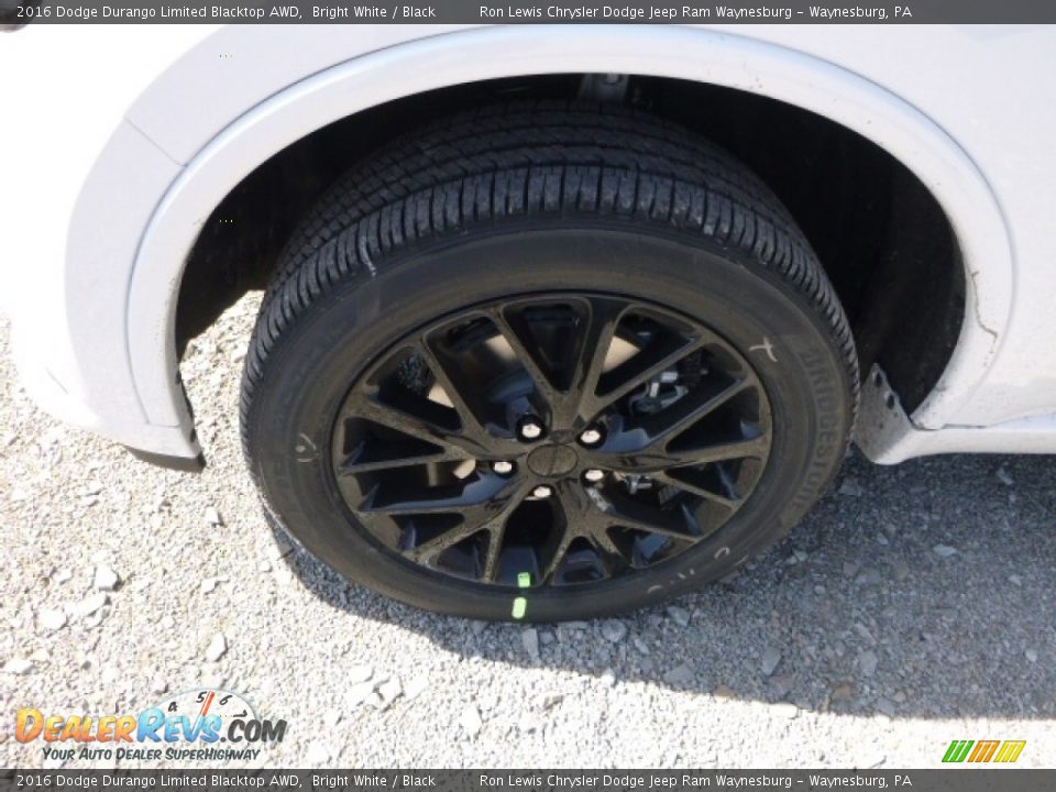 2016 Dodge Durango Limited Blacktop AWD Wheel Photo #2