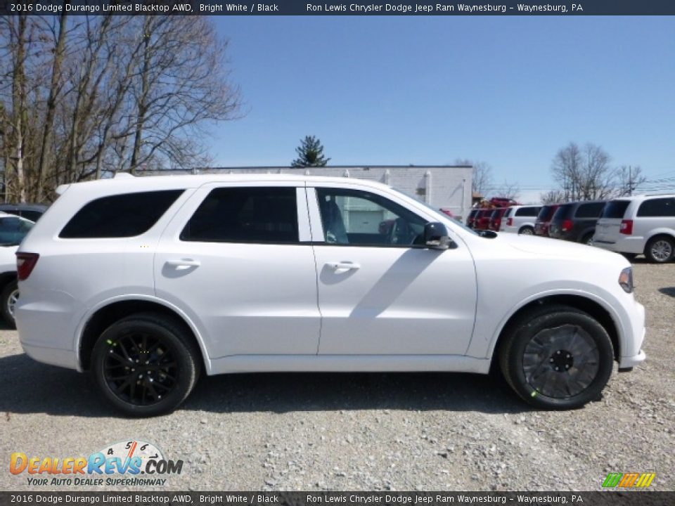 Bright White 2016 Dodge Durango Limited Blacktop AWD Photo #7