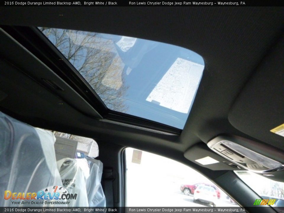 2016 Dodge Durango Limited Blacktop AWD Bright White / Black Photo #8