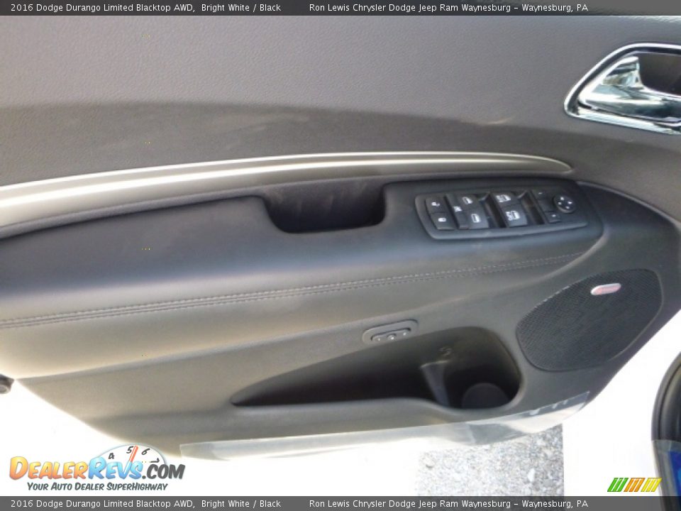 2016 Dodge Durango Limited Blacktop AWD Bright White / Black Photo #14