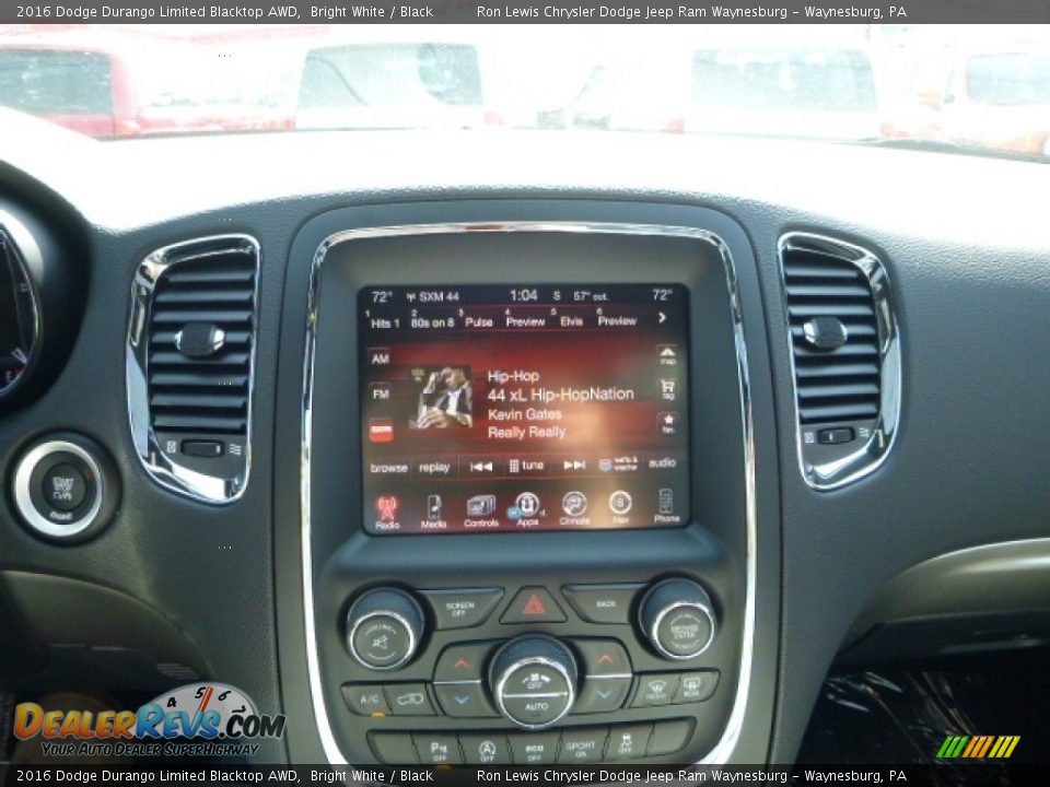 2016 Dodge Durango Limited Blacktop AWD Bright White / Black Photo #16