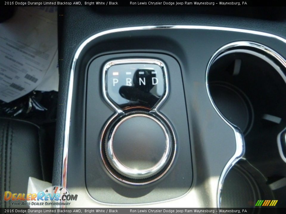 2016 Dodge Durango Limited Blacktop AWD Shifter Photo #19