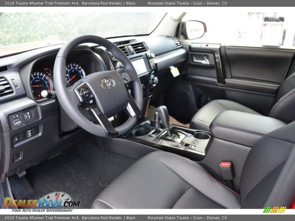 2016 Toyota 4Runner Trail Premium 4x4 Barcelona Red Metallic / Black Photo #5