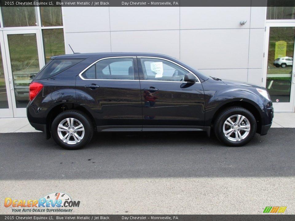 2015 Chevrolet Equinox LS Blue Velvet Metallic / Jet Black Photo #2