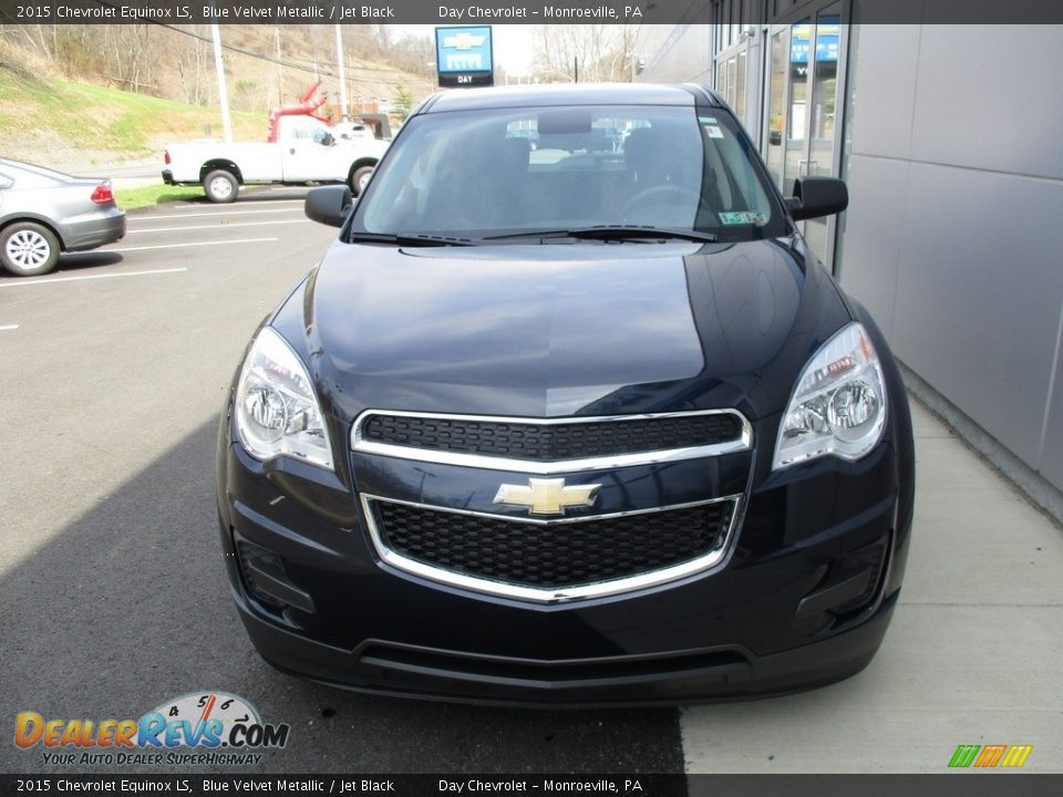 2015 Chevrolet Equinox LS Blue Velvet Metallic / Jet Black Photo #8