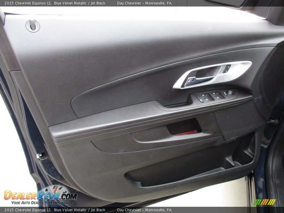 2015 Chevrolet Equinox LS Blue Velvet Metallic / Jet Black Photo #10