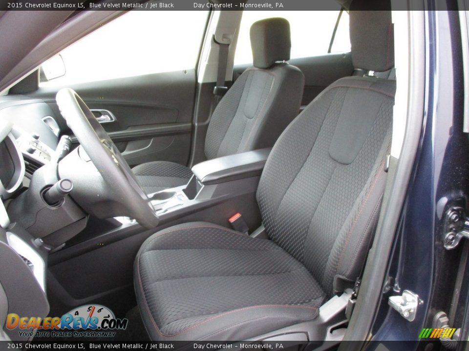 2015 Chevrolet Equinox LS Blue Velvet Metallic / Jet Black Photo #11