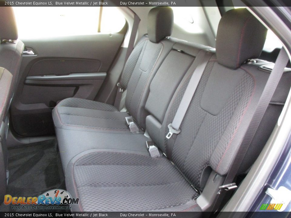 2015 Chevrolet Equinox LS Blue Velvet Metallic / Jet Black Photo #12