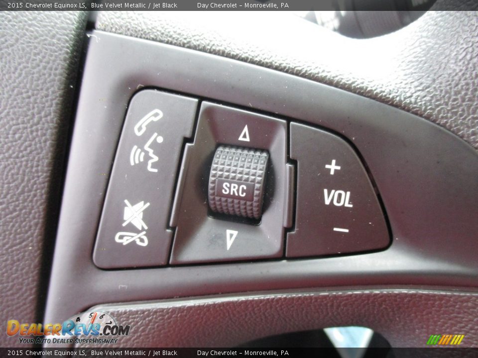 2015 Chevrolet Equinox LS Blue Velvet Metallic / Jet Black Photo #16