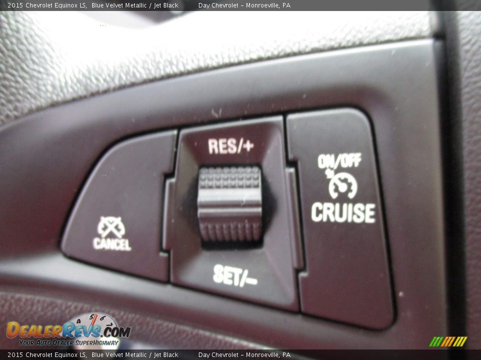 2015 Chevrolet Equinox LS Blue Velvet Metallic / Jet Black Photo #18