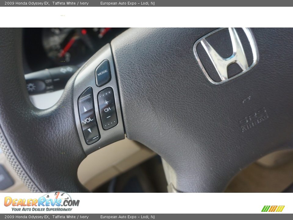 2009 Honda Odyssey EX Taffeta White / Ivory Photo #19