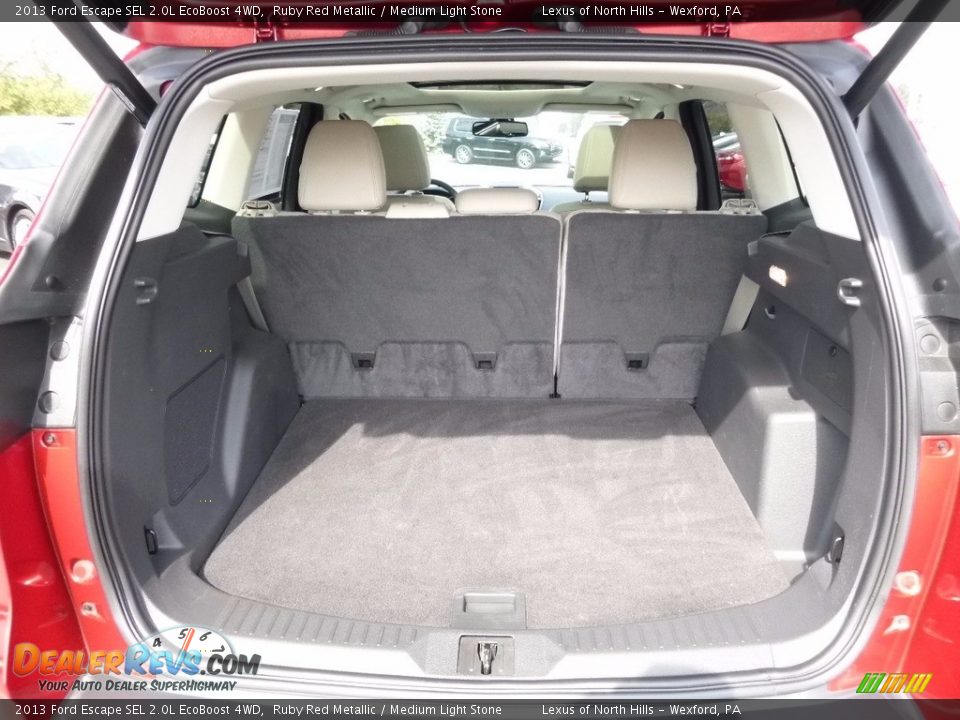 2013 Ford Escape SEL 2.0L EcoBoost 4WD Ruby Red Metallic / Medium Light Stone Photo #6