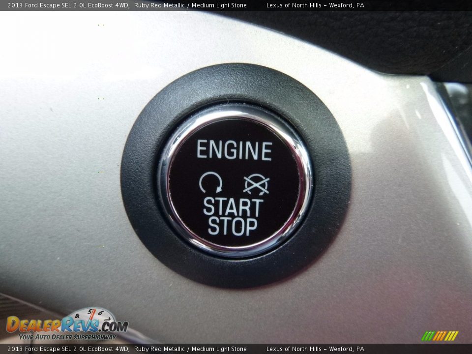 2013 Ford Escape SEL 2.0L EcoBoost 4WD Ruby Red Metallic / Medium Light Stone Photo #18
