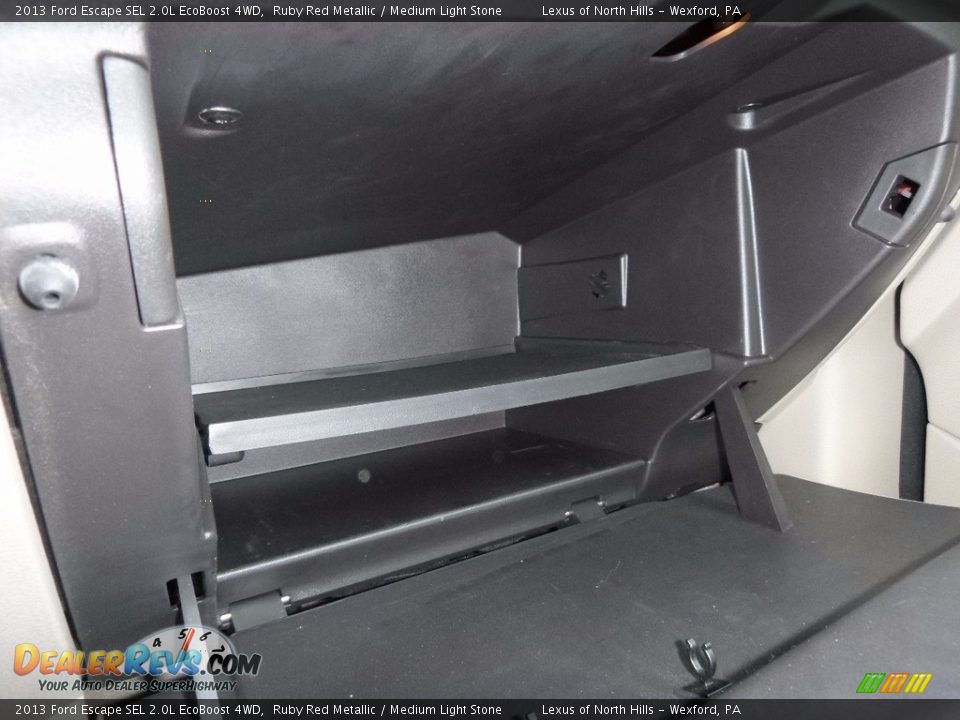 2013 Ford Escape SEL 2.0L EcoBoost 4WD Ruby Red Metallic / Medium Light Stone Photo #24